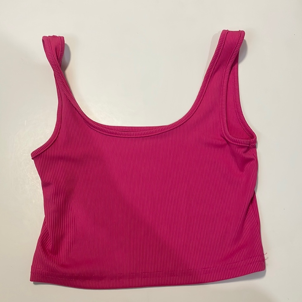 Pink tank top XS